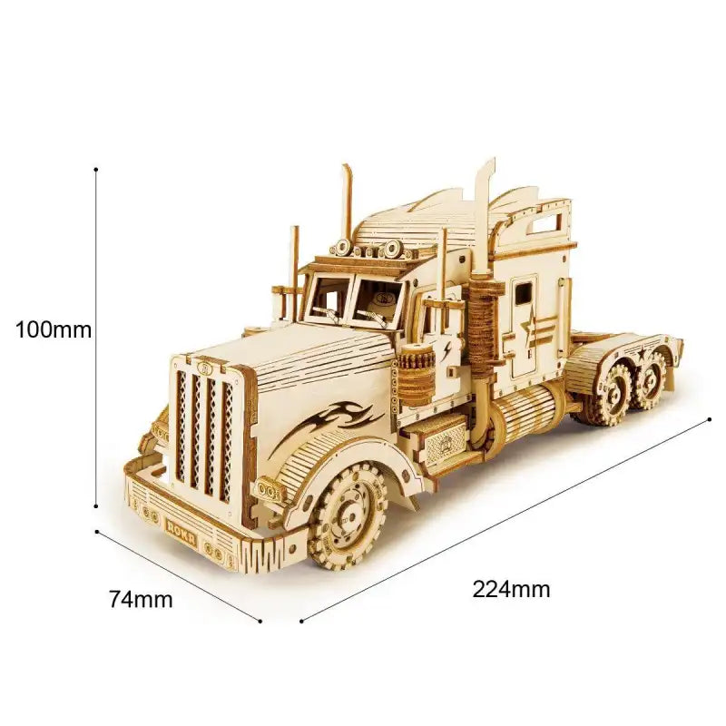 Puzzle 3D Bois Heavy Truck