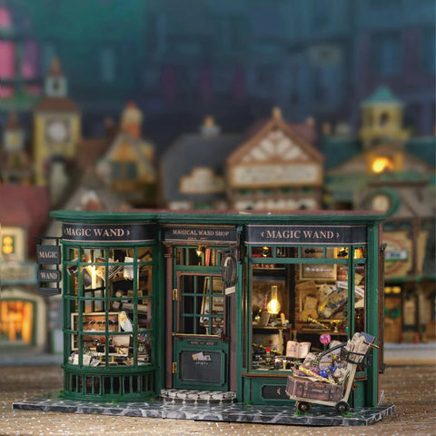 Maison de poupée en bois Magic Wand Shop