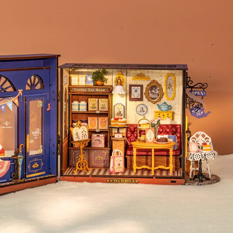 Maison Miniature Leisure Time Tea Room