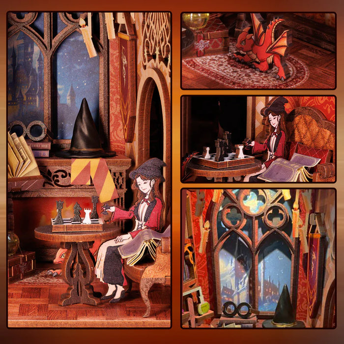 Book Nook Flame Common Room.