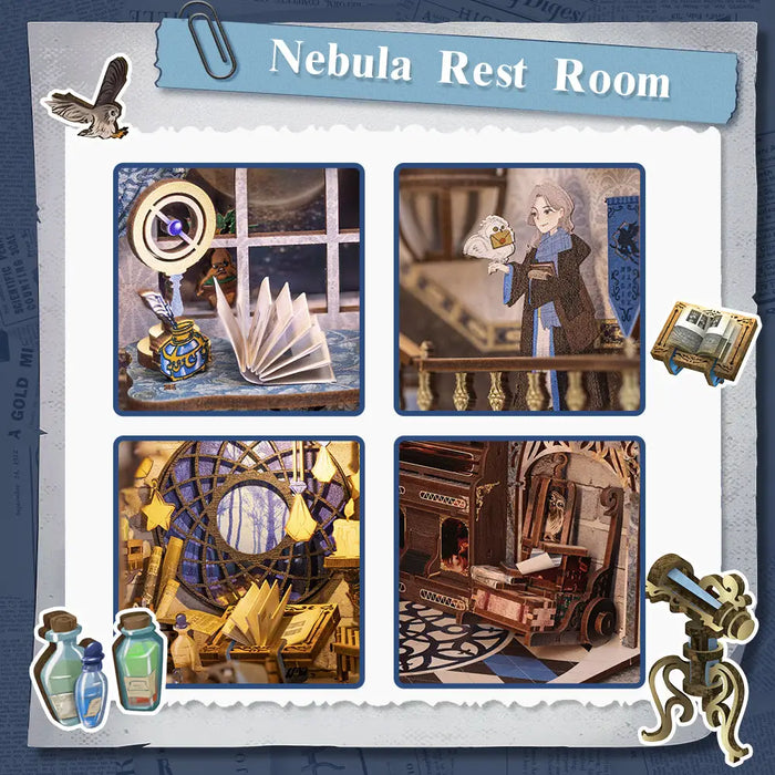 Book Nook Nebula Restroom.