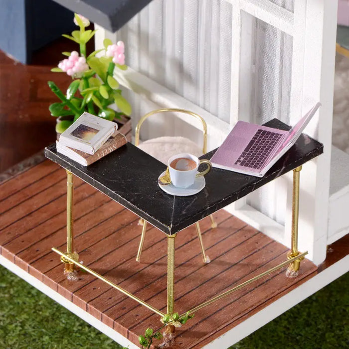 Maison Miniature le jardin de Monet