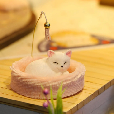 Maison Miniatura Café de los gatos