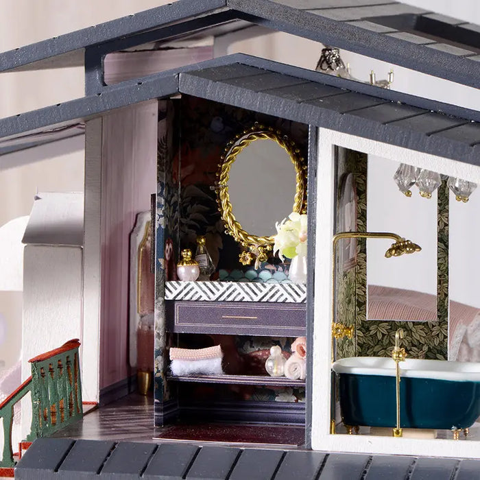 Maison Miniature le jardin de Monet