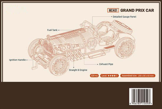 Puzzle 3D Bois Grand Prix