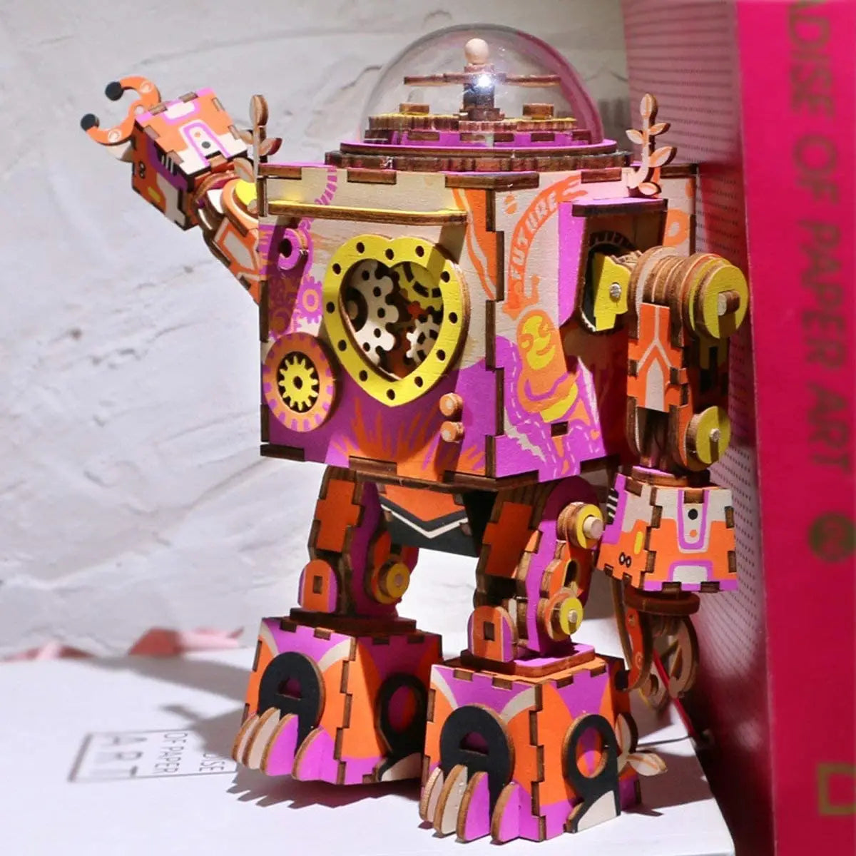 Puzzle 3D de Madera Morfeo El Robot Mecánico