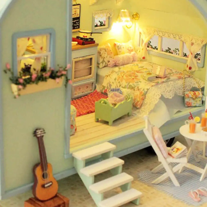 Maison Miniature Voyage dans le temps