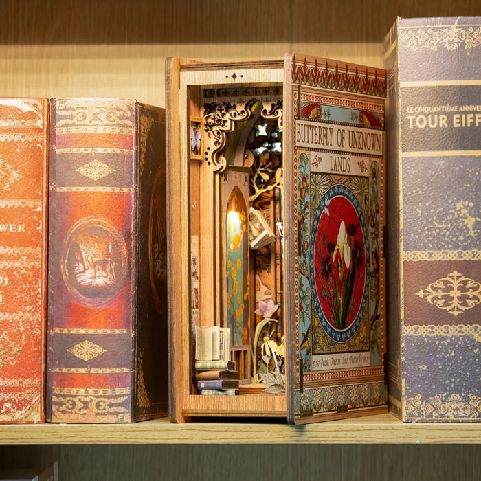 Book Nook Papillons Des Terres Inconnues