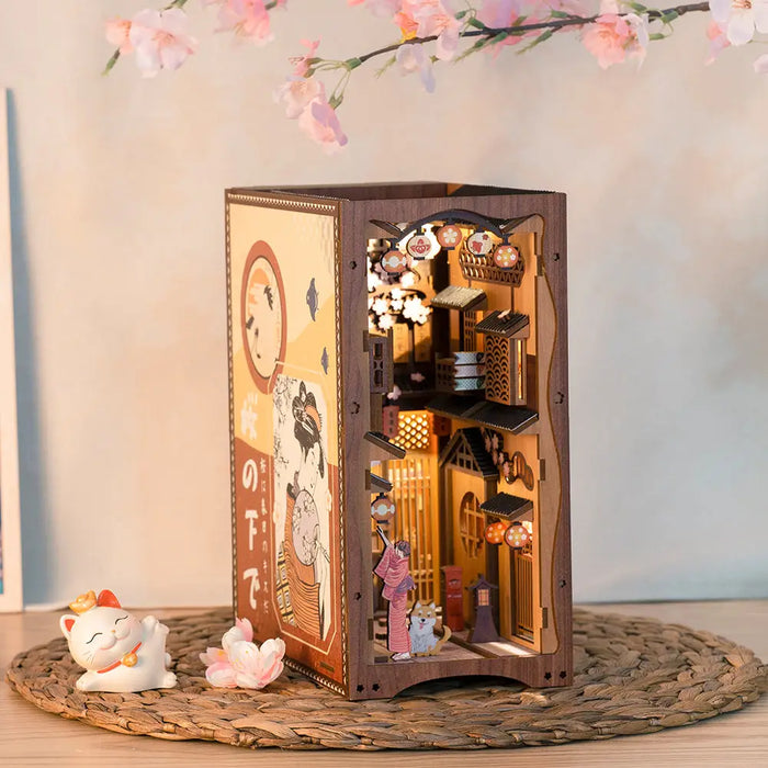 Book Nook Sous l’Arbre de Sakura.