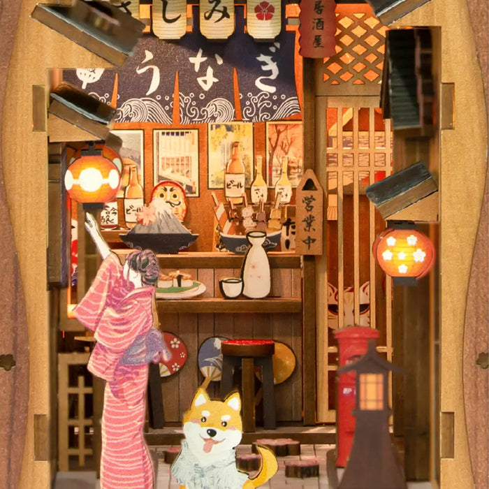 Book Nook Sous l’Arbre de Sakura.