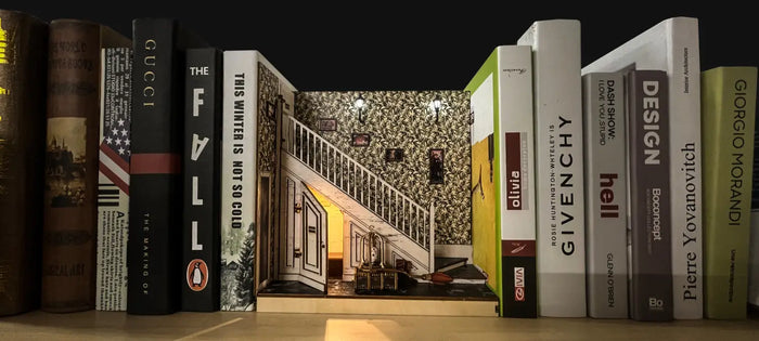 Book Nook Placard sous l’escalier