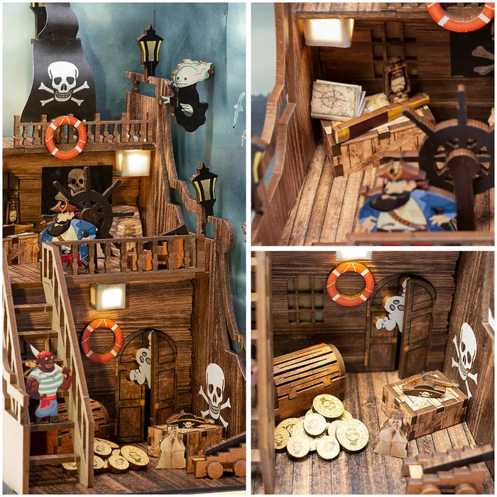 Book Nook Le Chasseur Des Mers