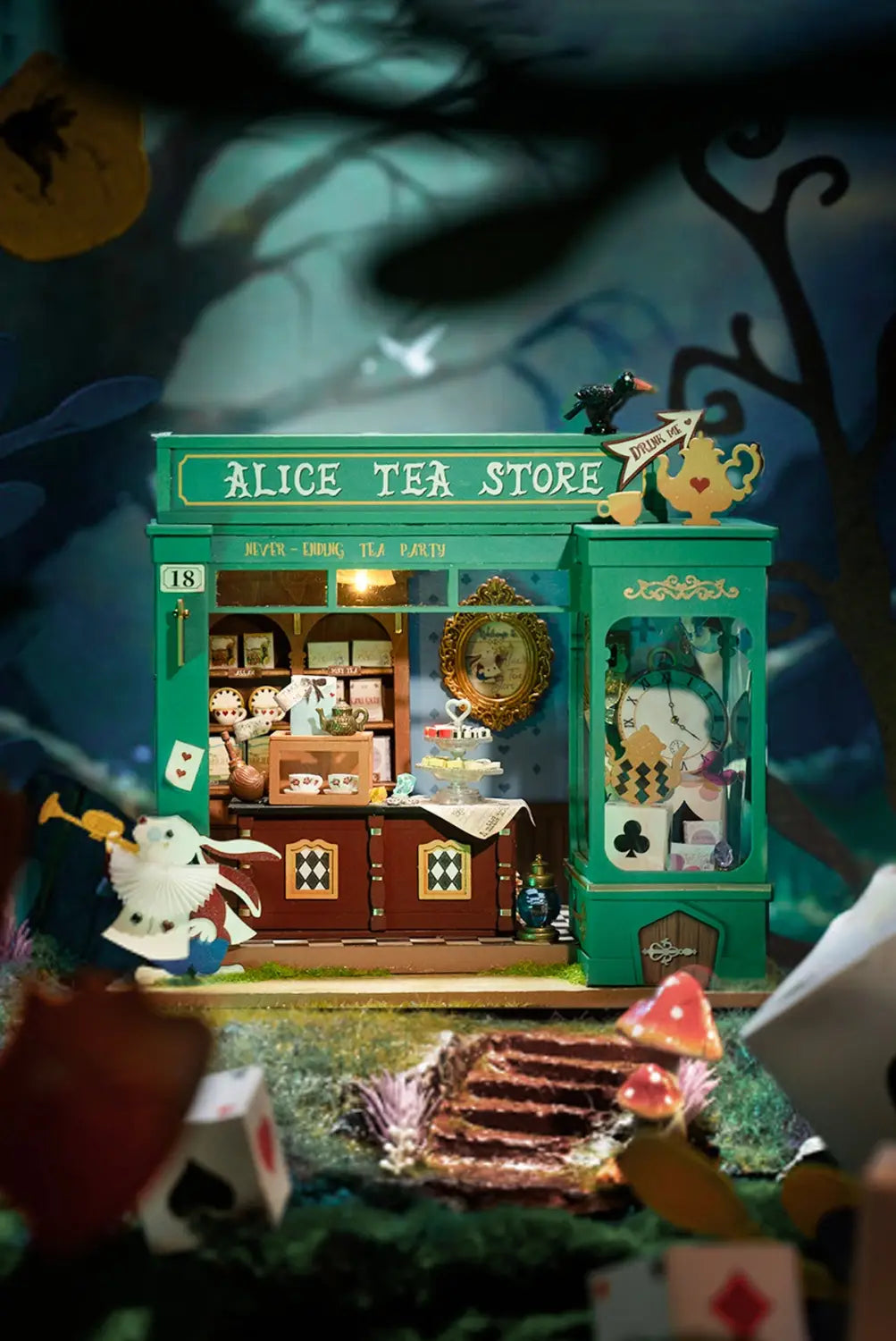Maison Miniature Alice’s Tea Store