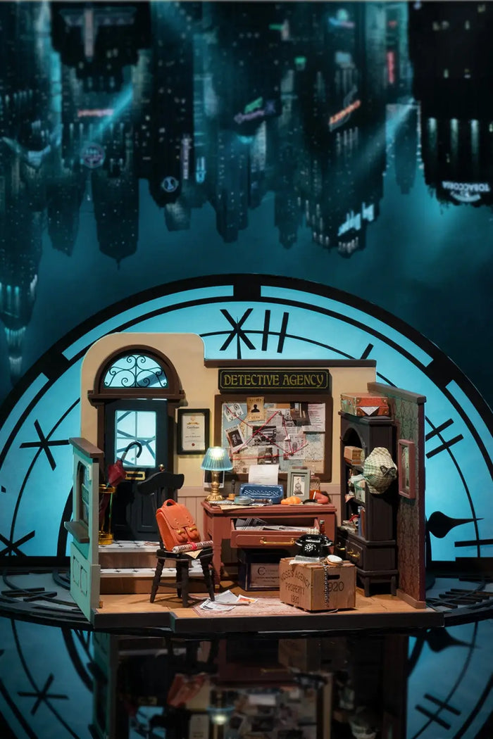 Maison Miniature Mose’s Detective Agency
