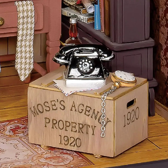 Maison Miniature Mose’s Detective Agency
