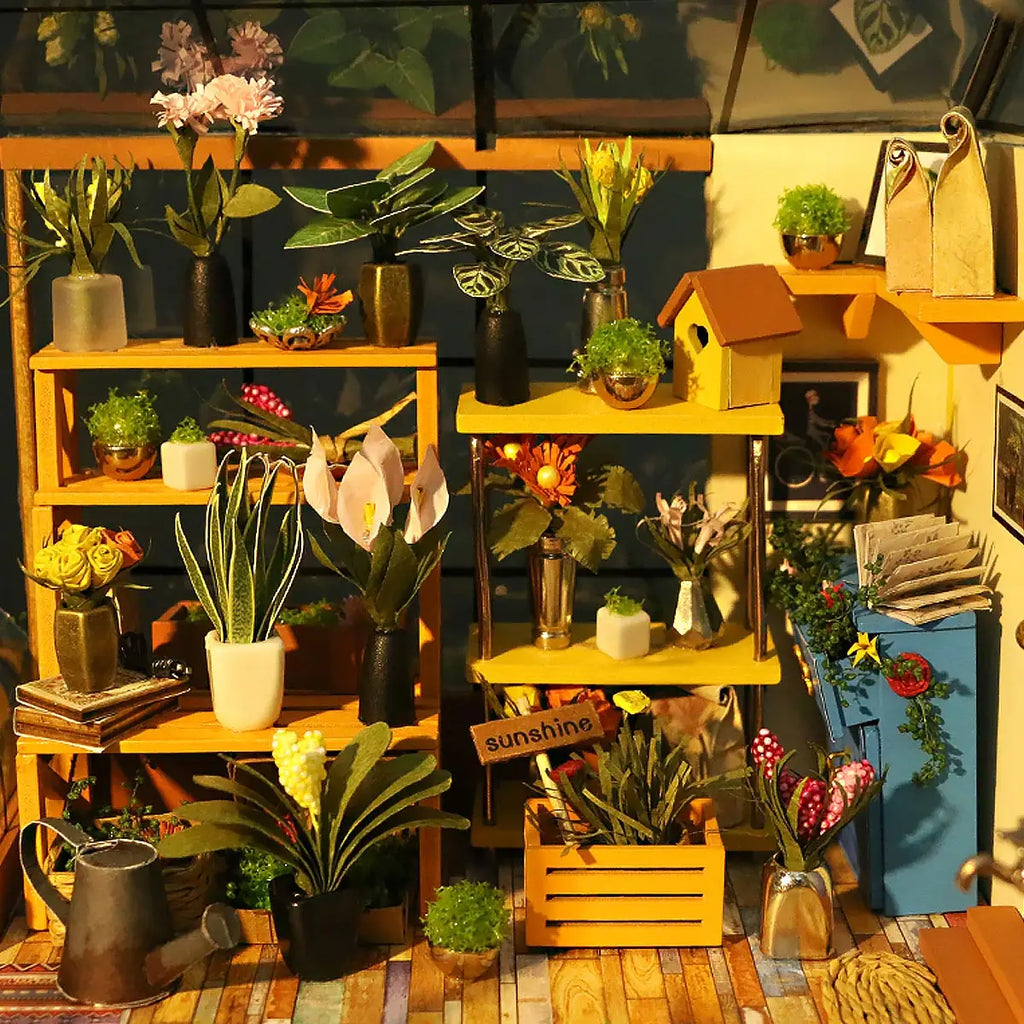 Maison Miniature Cathy’s Greenhouse