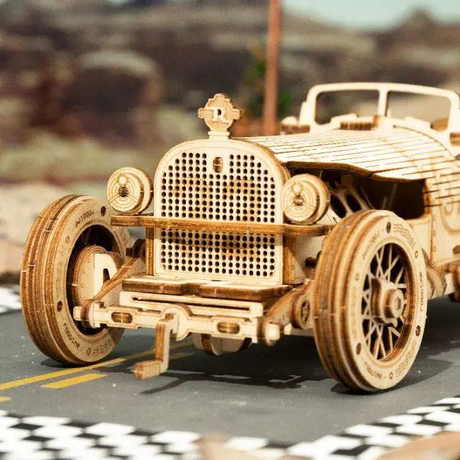 Rompecabezas 3D de Madera Grand Prix Car