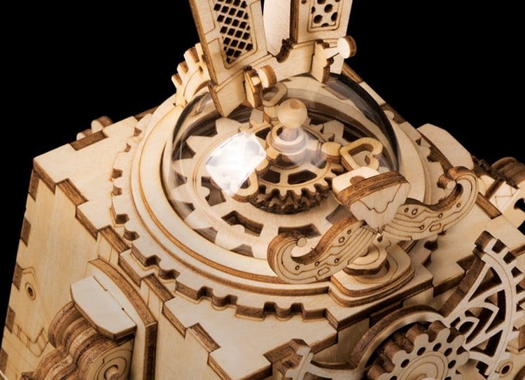 Rompecabezas 3D Madera Caja de Música Harper