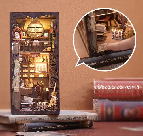 Book Nook Le Pharmacien Magique