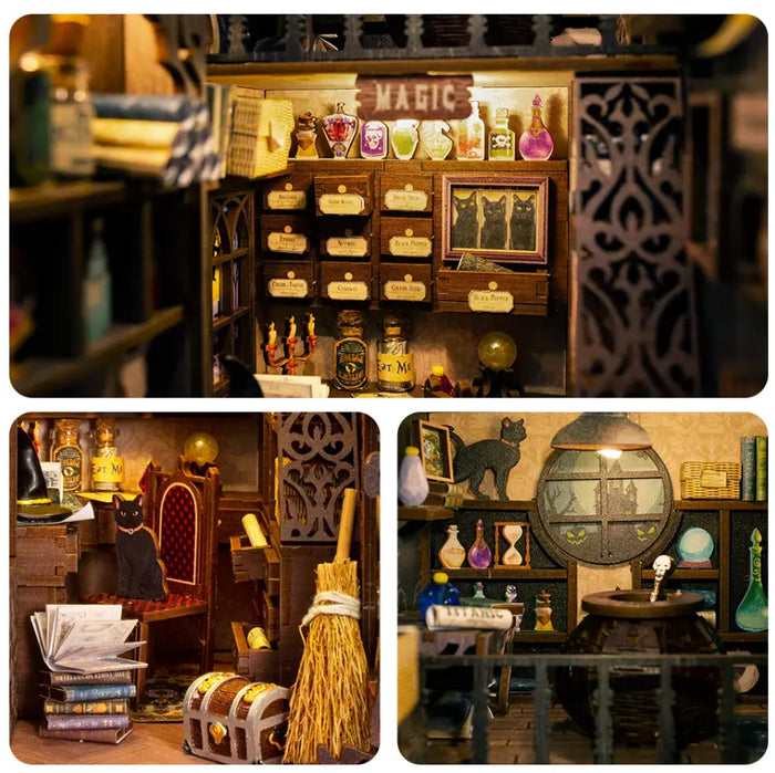 Book Nook Le Pharmacien Magique