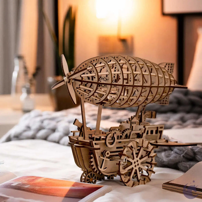 Puzzle 3D Bois Ballon Dirigeable