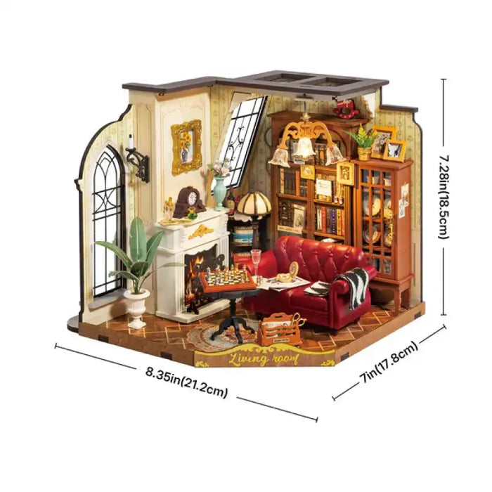 Maison Miniature Catherine’s Living Room