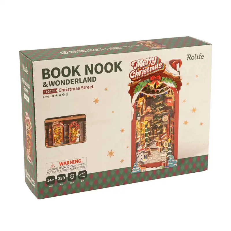 Book Nook Christmas Street