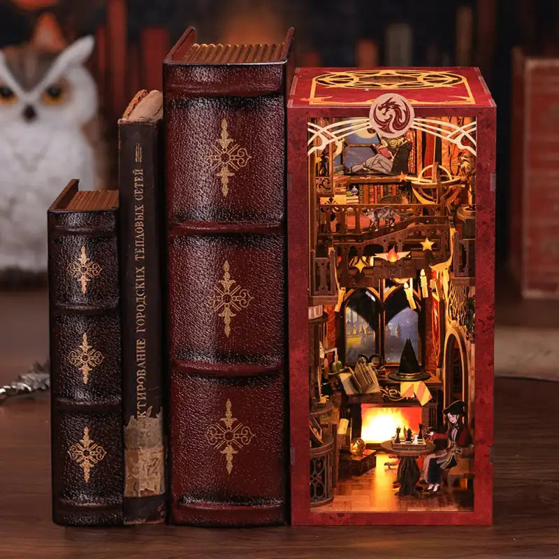 Book Roo M Book Nook Flame Common Room | Book Nook France