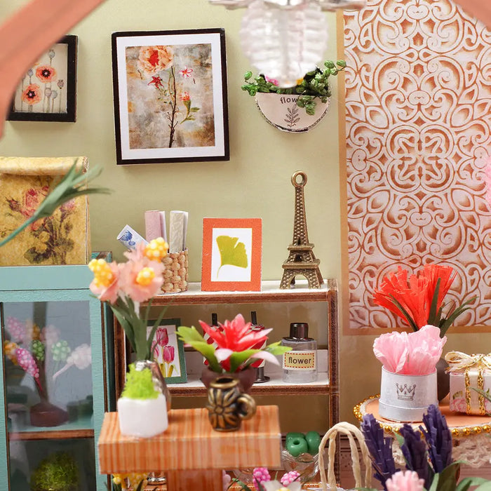 Maison Miniature la maison verte de Jenny