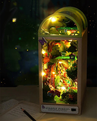 Book Nook Firefly Forest