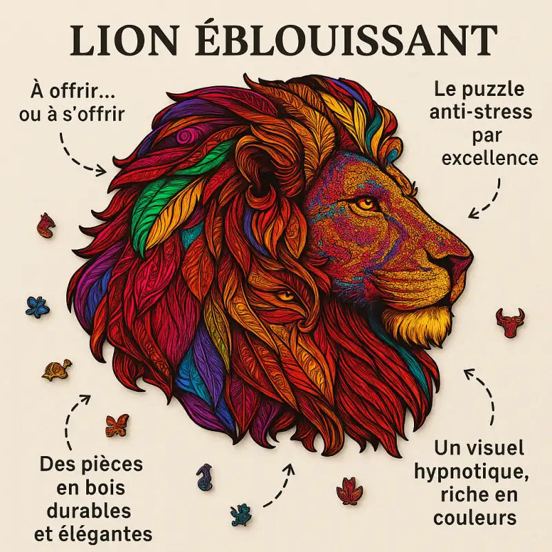 Jigsaw Puzzle Lion