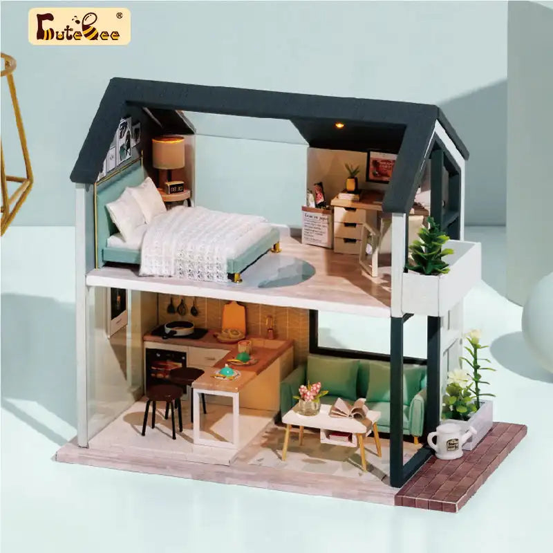 Maison Miniature Appartement Modeste