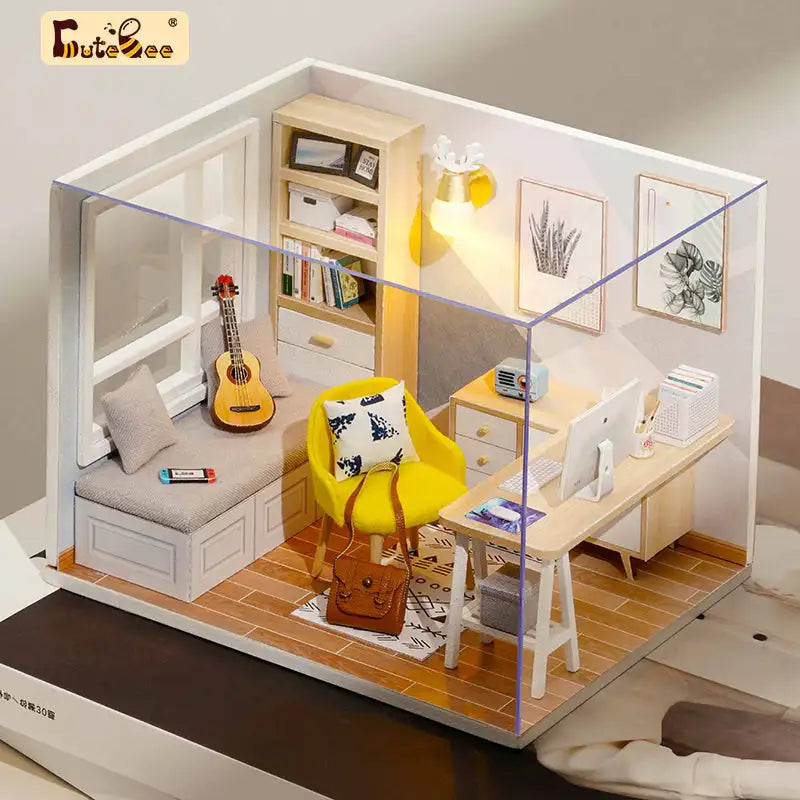 Maison Miniature Chambre du soleil