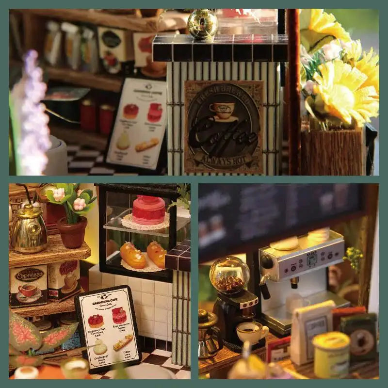 Maison Miniature Garden Café