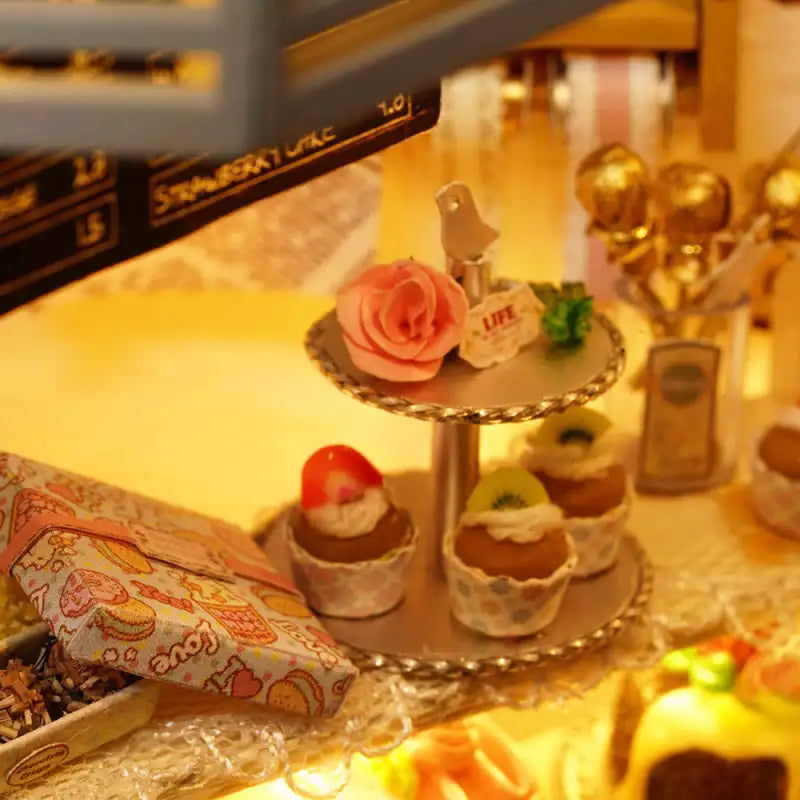 Maison Miniature ’la maison aux gâteaux’