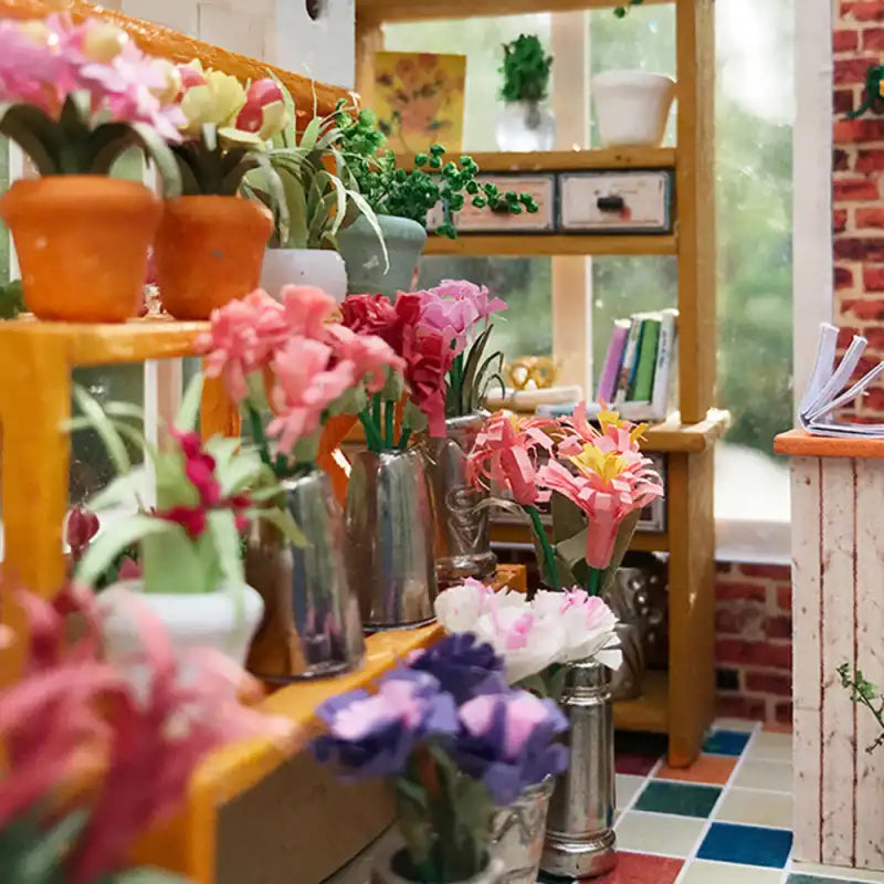 Maison Miniature La Fleurist Sosa