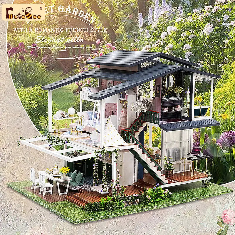 Maison Miniature le jardin de Monet