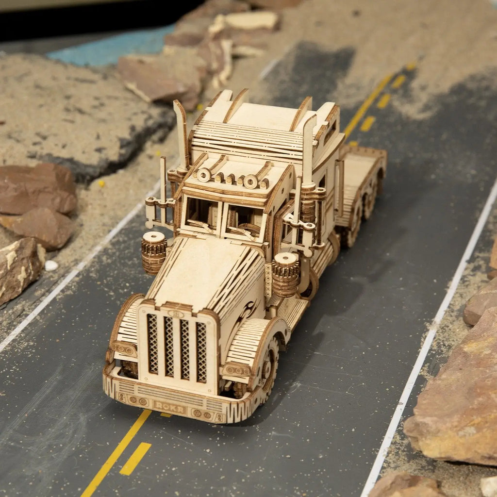 Rompecabezas 3D de Madera Heavy Truck