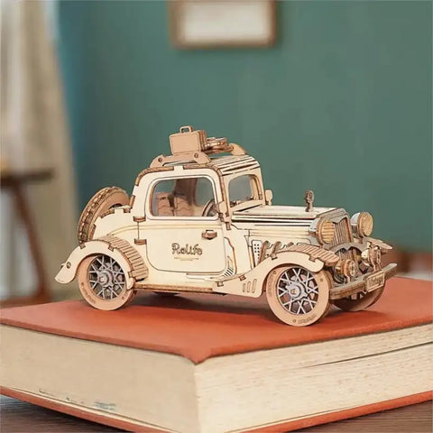 Puzzle 3D Vintage Car.
