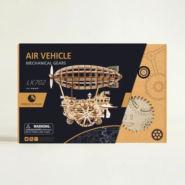 Puzzle 3D Bois Ballon Dirigeable
